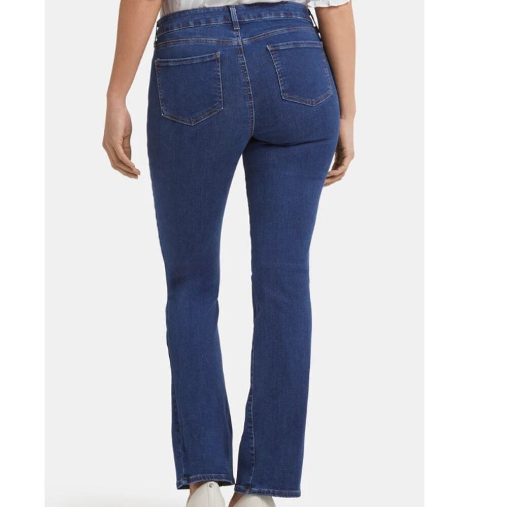NYDJ Barbara Bootcut Jeans Dark Wash Women's Size 10 Stretch NWT